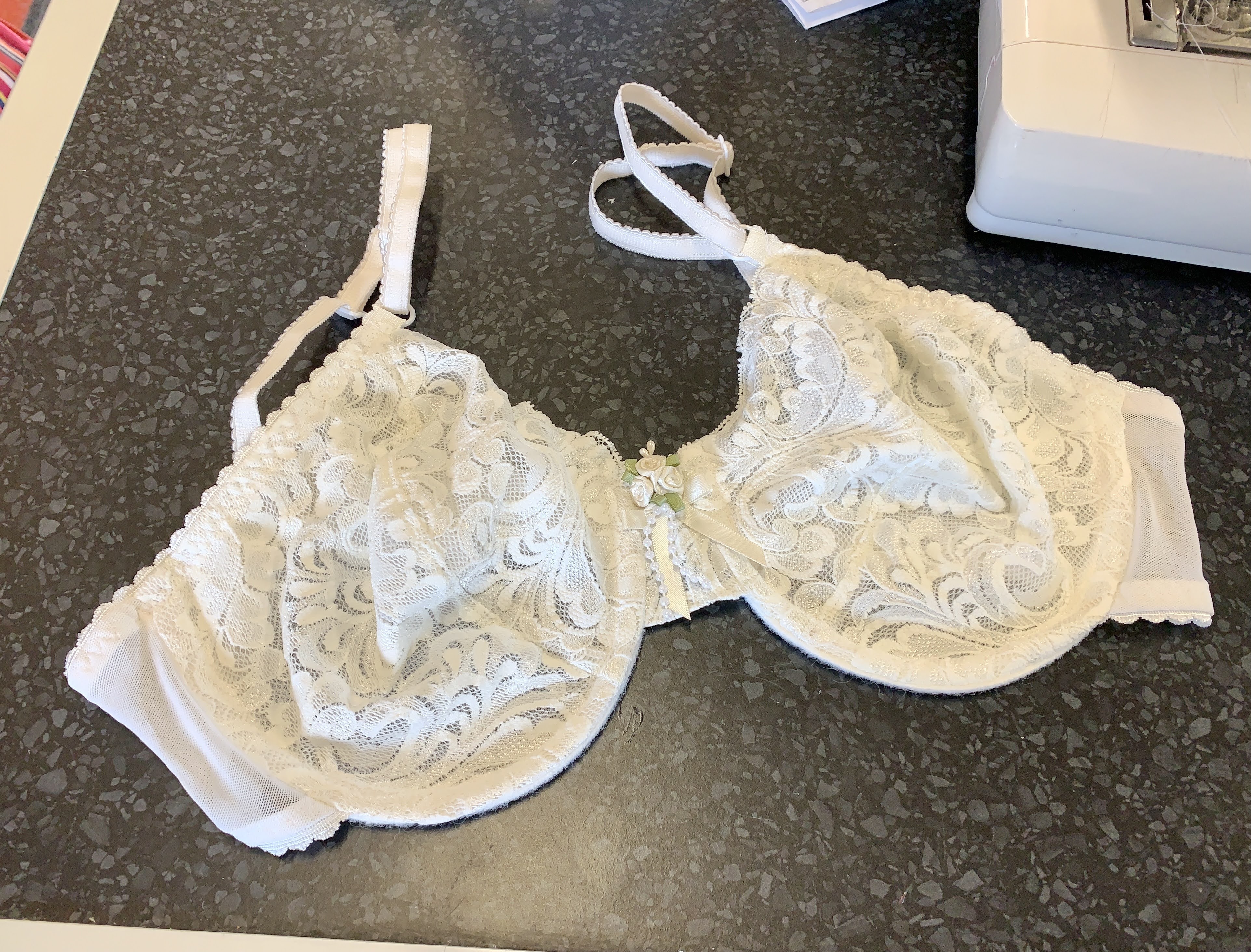 SEW : Black Beauty Bra – darted cup & partial band hack – Selvedge and  Stitch